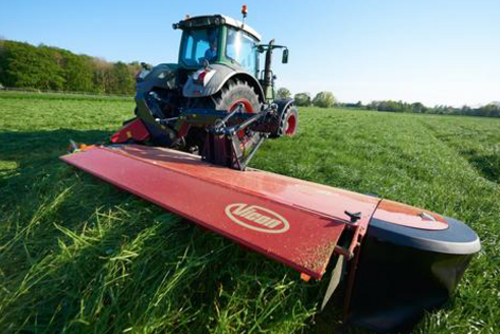 Excellent cutting performance - 3 point mounted mower conditioner with 3.6m working width.