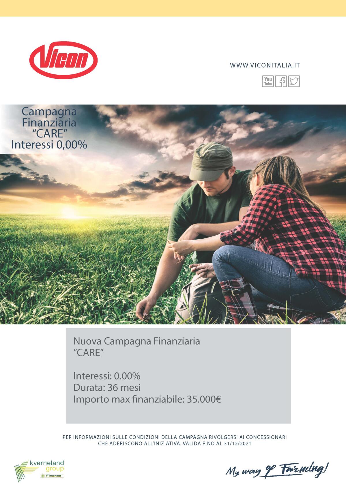 Volantino Campagna Finanziaria CARE VI